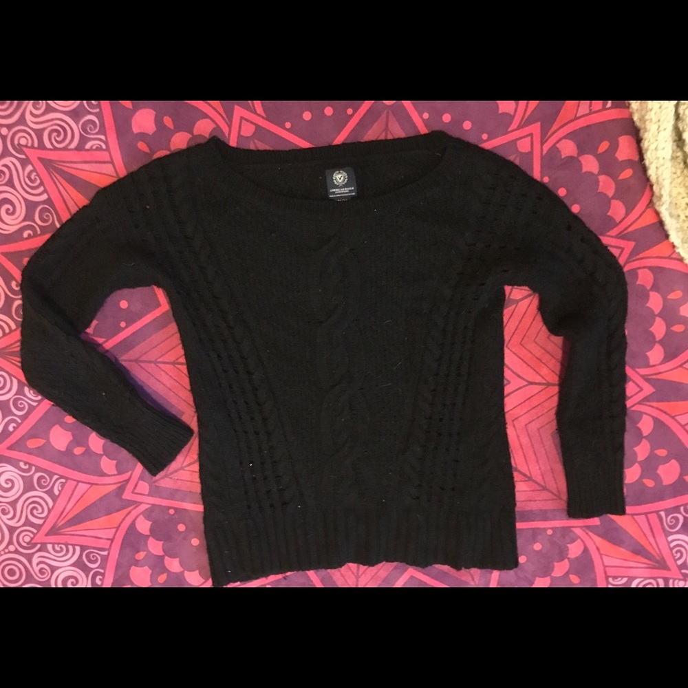 Black sweater